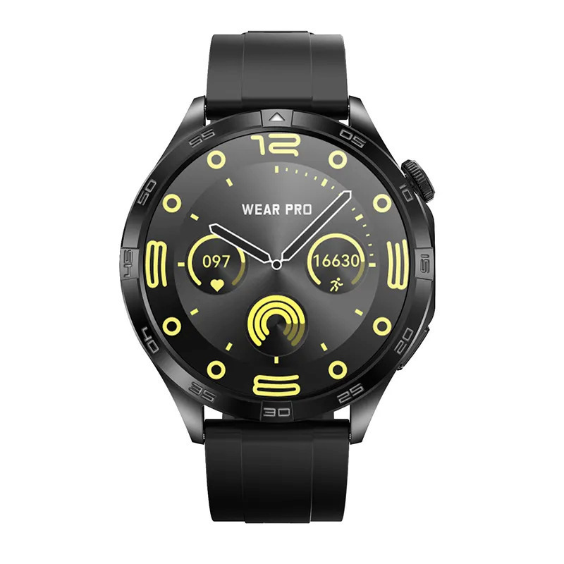 Aluminium Smartwatch with Heart Rate Monitor (Black) view 3
