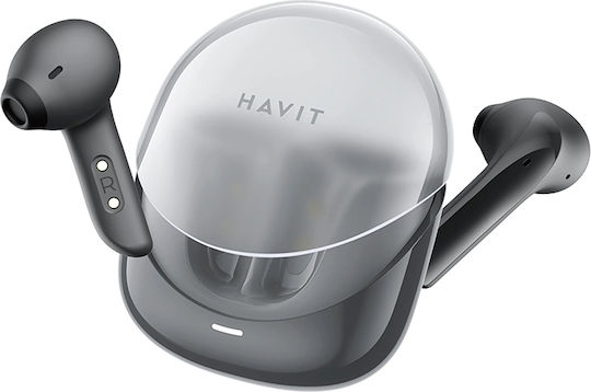 Havit TW974 Earbud Bluetooth Handsfree Earphones with Sweat Resistance and Charging Case Black