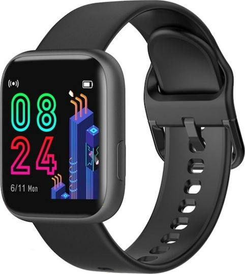 P4 Smartwatch with Heart Rate Monitor (Black) vista 2