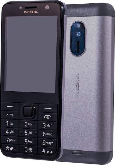Nokia 230 (2024) Dual SIM Mobile with Buttons (English Menu) Black view 2