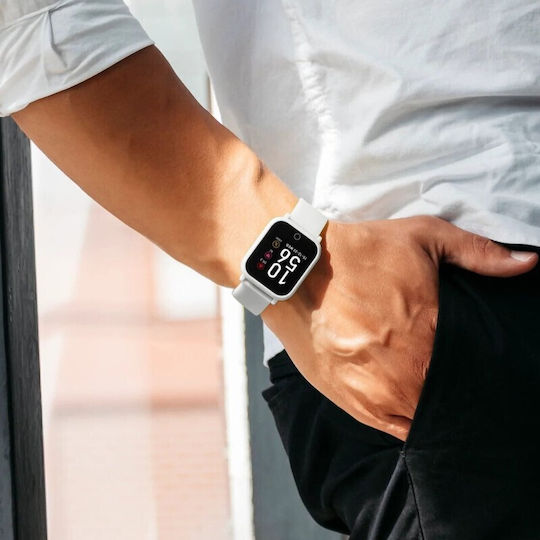 Reflex Active Series 10 42mm Smartwatch with Heart Rate Monitor (Gray) view 5