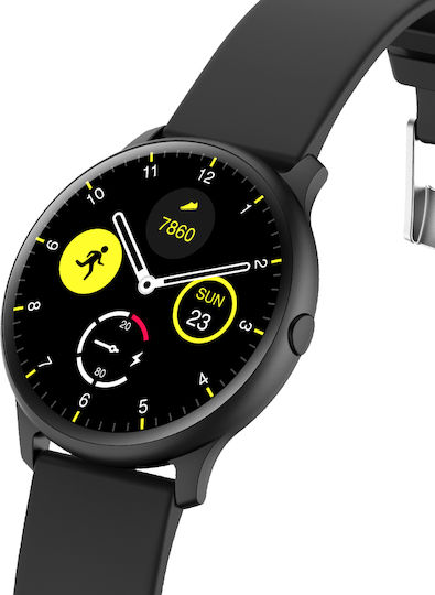 KW13 Smartwatch with Heart Rate Monitor (Black) view 6