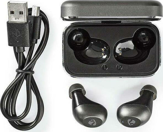 Nedis HPBT5056GY In-ear Bluetooth Handsfree Earphones with Charging Case Gray vista 9
