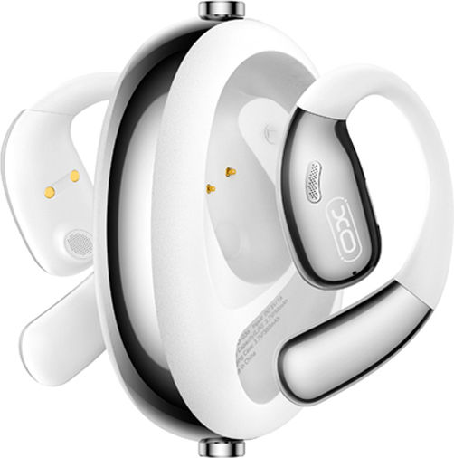 XO G36 Open Ear Bluetooth Handsfree Headphones with Charging Case White view 1
