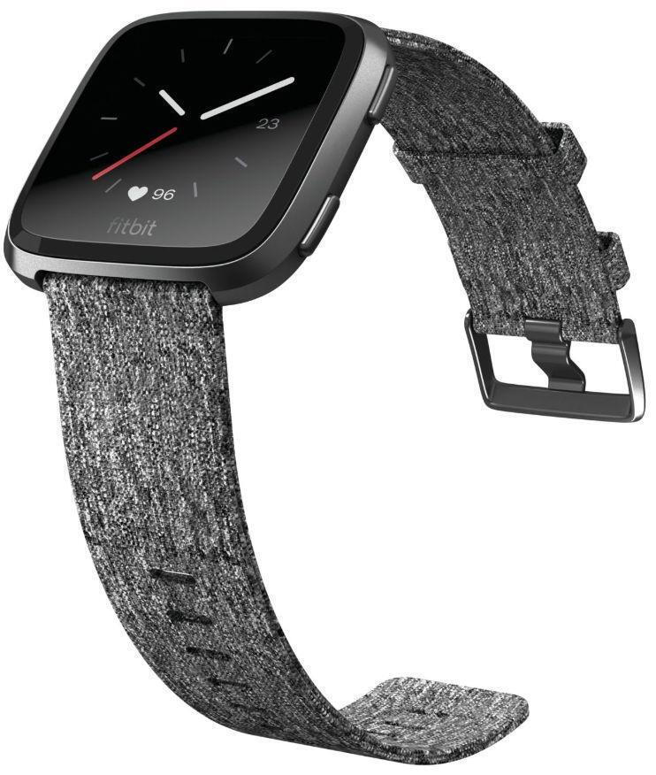 Fitbit Versa Special Edition Aluminium 36mm Smartwatch with Heart Rate Monitor (Gray) vue 5
