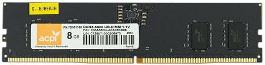 Clevo DDR5 with 1x8GB Module and Speed 5600 for Laptop 7D501166
