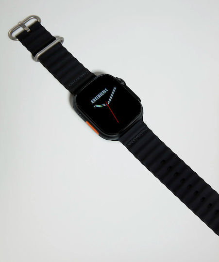 Bikkembergs BK12-1 Big Aluminium Smartwatch with Heart Rate Monitor (Black) view 6