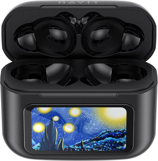 Havit TW956 In-ear Bluetooth Handsfree Earphones with Charging Case Black view 7