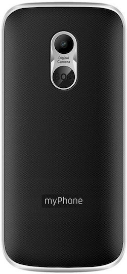 MyPhone Halo A LTE Dual SIM Mobile with Large Buttons Black view 2
