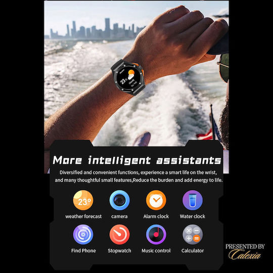 Ceas HT8 Pro Smartwatch (Black) view 9