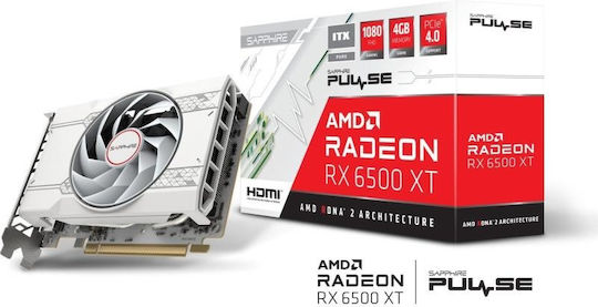 Sapphire Radeon RX 6500 XT 4GB GDDR6 Pulse Graphics Card vista 8