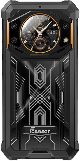 Fossibot F101 Pro Dual SIM (8GB/128GB) Durable Smartphone Orange view 5