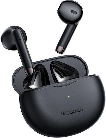 Mcdodo Earbuds Lite Bluetooth Handsfree Earphones with Sweat Resistance and Charging Case Black view 1
