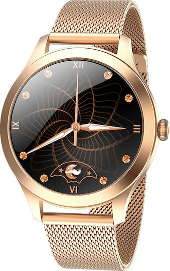 KW10 Pro 42mm Smartwatch with Heart Rate Monitor (Gold) view 4