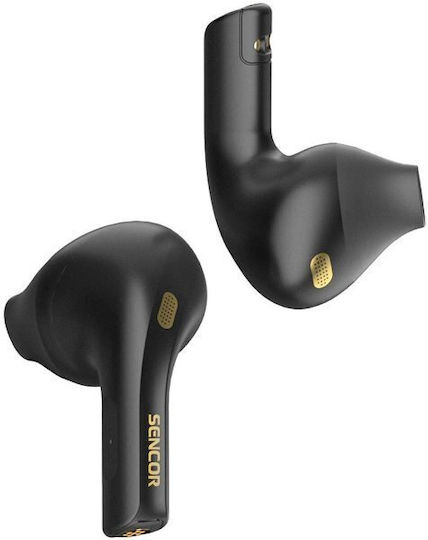 Sencor SEP 560BT In-ear Bluetooth Handsfree Earphones with Charging Case Black vista 3