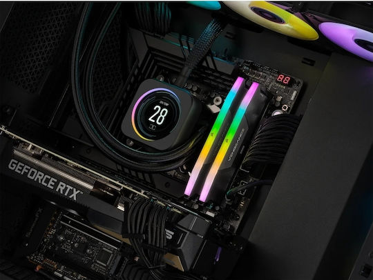 Corsair Vengeance RGB DDR5 32GB RAM with 2x16GB Modules and Speed 6000 for Desktop CMH32GX5M2E6000Z36 view 8