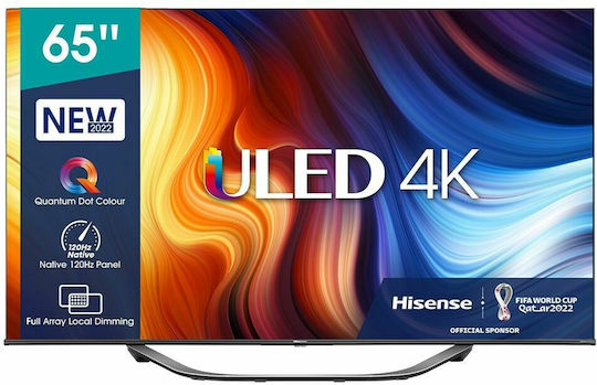 Hisense Smart Television 65" 4K UHD LED 65U7HQ HDR (2022) view 1