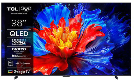 TCL Smart Television 98" 4K UHD QLED 98P8K HDR (2025) view 1
