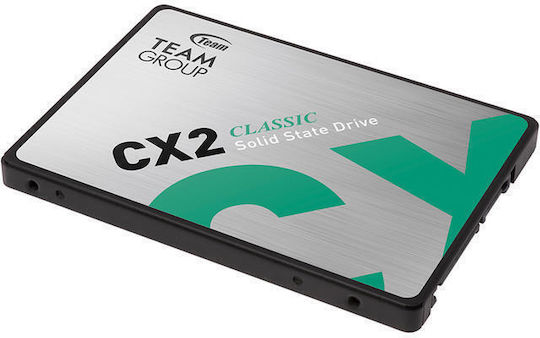 TeamGroup CX2 SSD 1TB 2.5'' Type with SATA III Connection T253X6001T0C101 view 4