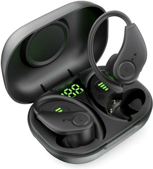 Bluedio S6 In-ear Bluetooth Handsfree Earphones with Charging Case Black view 1