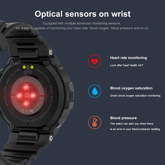 NO.1 DT5 Smartwatch with Heart Rate Monitor (Transparent) view 2