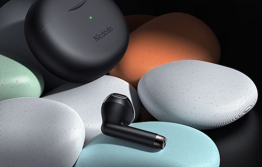 Mcdodo Earbuds Lite Bluetooth Handsfree Earphones with Sweat Resistance and Charging Case Black view 3
