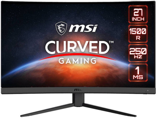 MSI Optix G27C4X VA Curved Monitor 27" FHD 1920x1080 250Hz with Response Time 4ms GTG vue 6