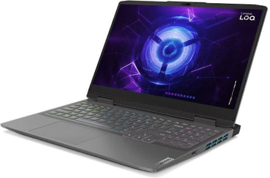 Lenovo LOQ 15IRH8 15.6" IPS FHD 144Hz (i5-12450H/16GB/512GB SSD/GeForce RTX 4050/No OS) Storm Grey (UK Keyboard) view 2