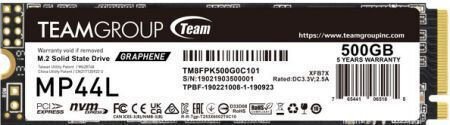 TeamGroup MP44L SSD 500GB M.2 Type with PCI Express 4.0 Connection TM8FPK500G0C101 view 2