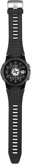 Kruger & Matz Activity Smartwatch with Heart Rate Monitor (Black) vue 5