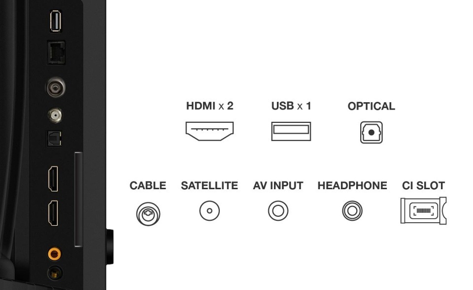 TCL Smart Television 32" HD Ready QLED 32V4C HDR (2025) view 6