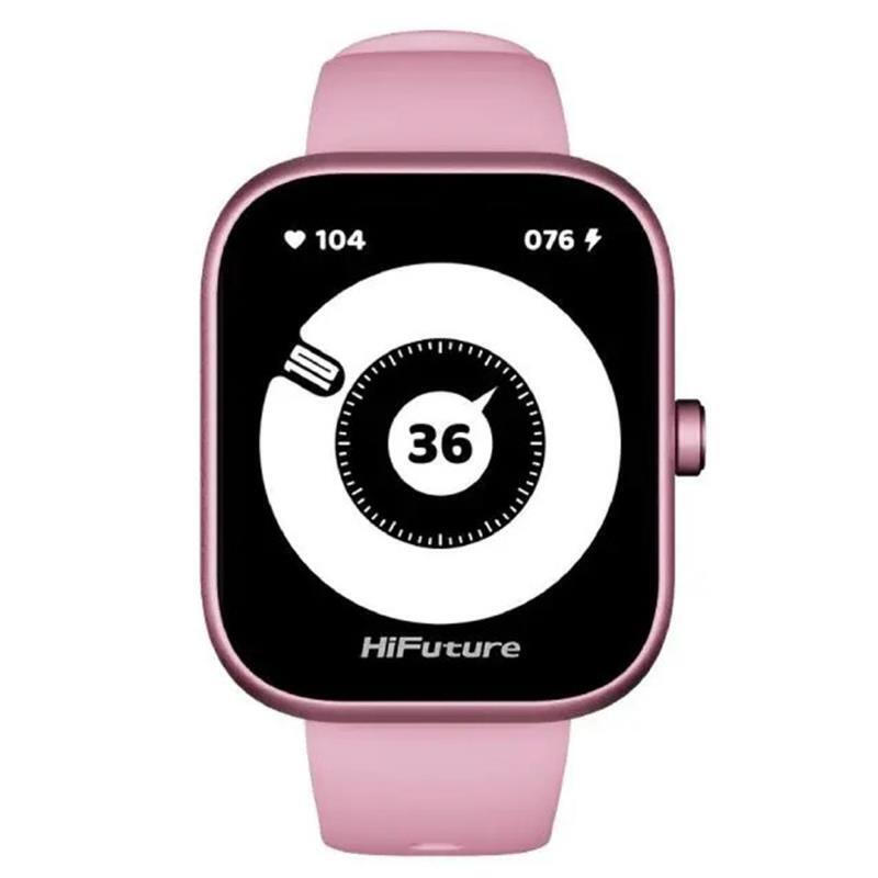 HiFuture Lume Pro Aluminium 46mm Smartwatch with Heart Rate Monitor (Pink) view 2