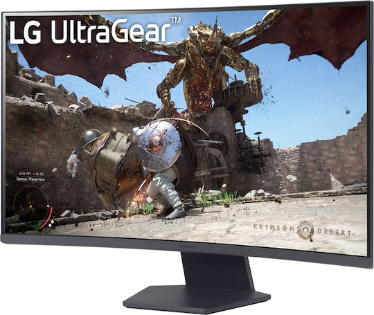 LG 32GS60QC-B VA HDR Curved Monitor 32" QHD 2560x1440 180Hz with Response Time 1ms GTG vista 4