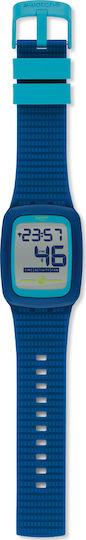 Swatch Electrozero 2 Smartwatch (Blue) view 3