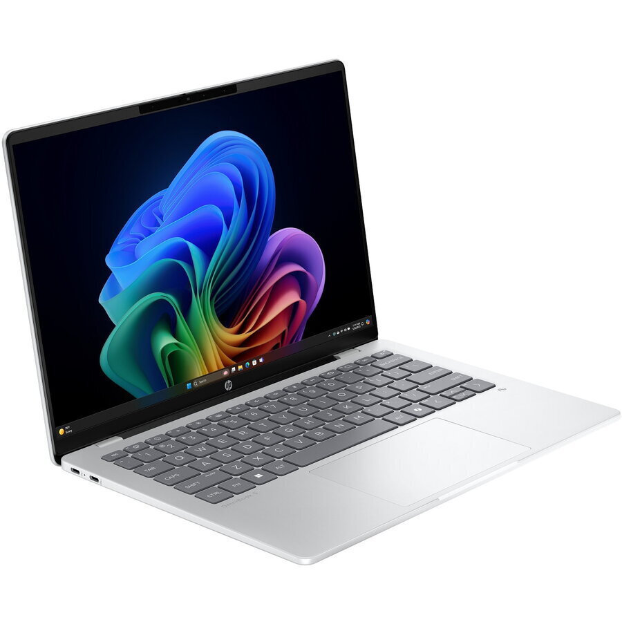 HP HP OmniBook 5 NG AI Quadro 25C2 14" OLED FHD+ (Snapdragon-X1P-42-100/32GB/1TB SSD/W11 Home) (US Keyboard) Ansicht 3