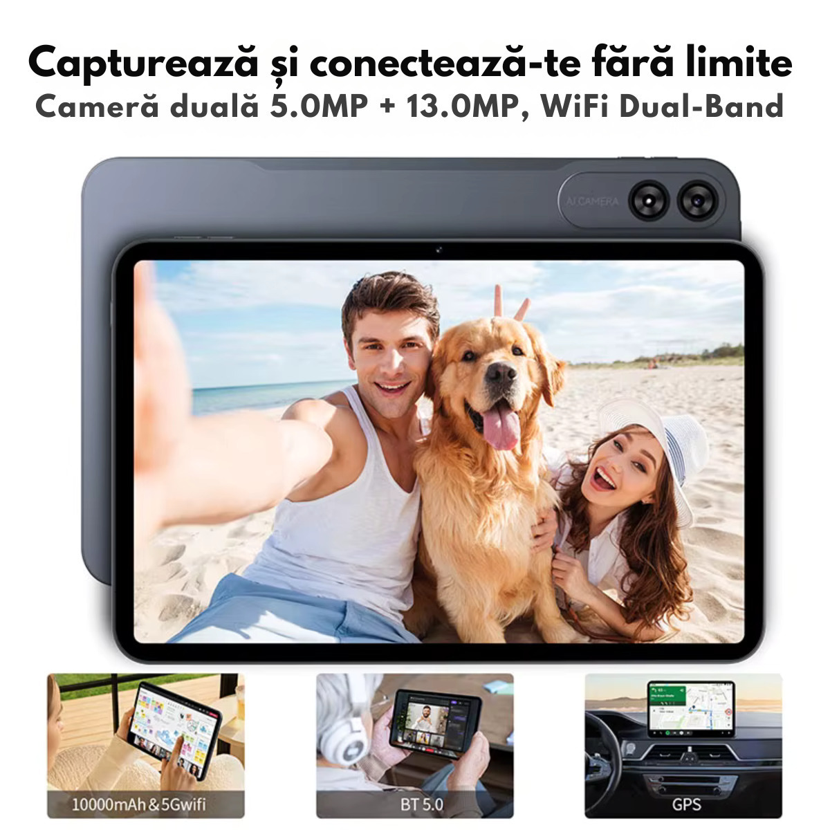 2-in-1 13.4" Tablet (6GB/256GB) Gray view 7