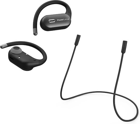 PowerLocus Open Ear Bluetooth Handsfree Earphones Black view 2