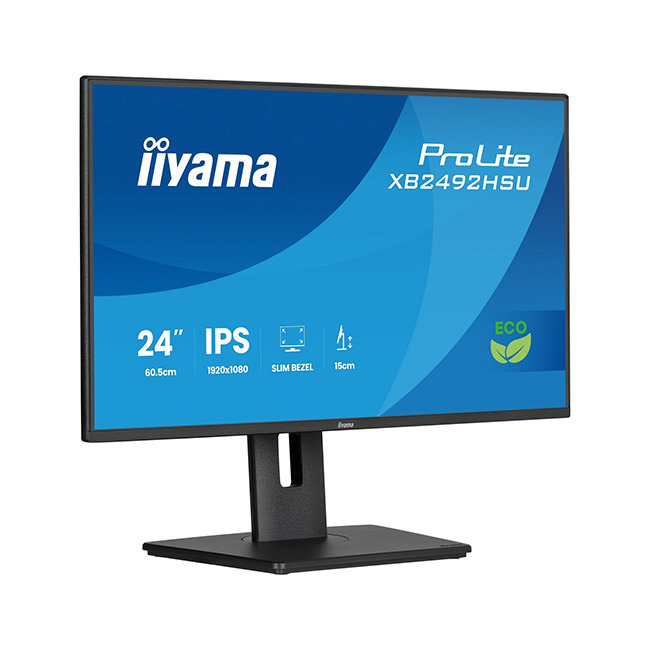 Iiyama XB2492HSU-B1 IPS Monitor 24" FHD 1920x1080 with Response Time 3ms GTG view 3