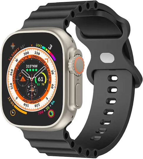 Bakeey Z55 Ultra Smartwatch with Heart Rate Monitor (Black)