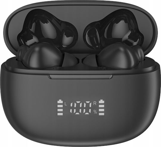 Audeeo Navigator A25i In-ear Bluetooth Handsfree Earphones with Charging Case Black view 4