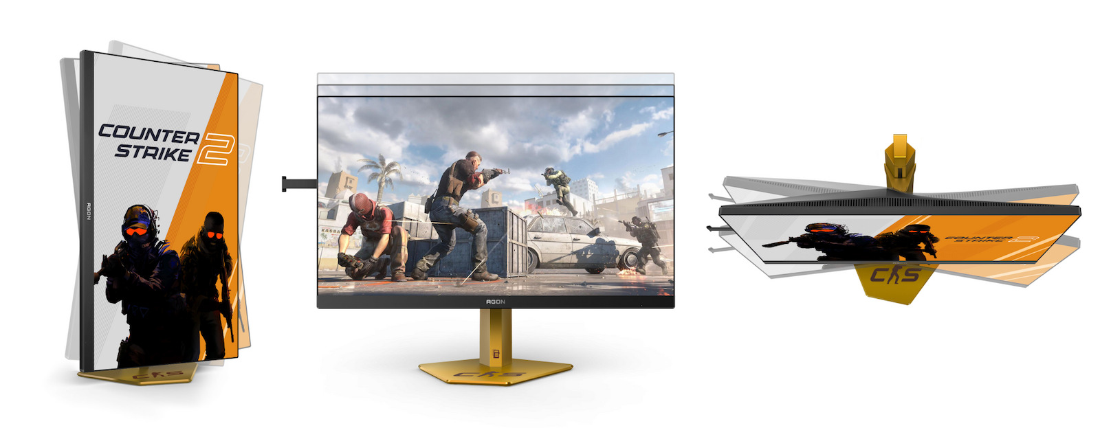 AOC CS24A TN HDR Monitor 24.1" FHD 1920x1080 600Hz view 3