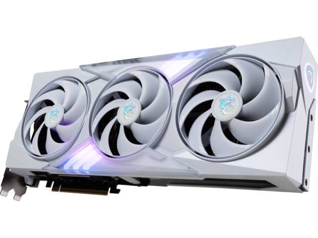 MSI GeForce RTX 5080 16GB GDDR7 Gaming Trio OC White Graphics Card V531-045R Ansicht 8