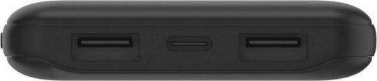 Belkin Boost Charge 10K Power Bank 10000mAh 15W with 2 USB-A Ports and USB-C Port Black view 5