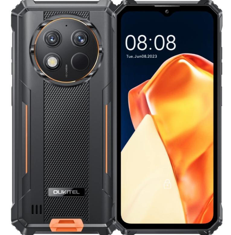Oukitel G1 Dual SIM (6GB/256GB) Resistant Smartphone Black/Orange view 1