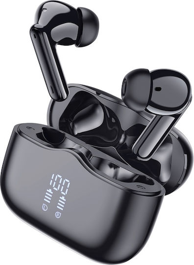 In-ear Bluetooth Handsfree Earphones with Charging Case Black view 2