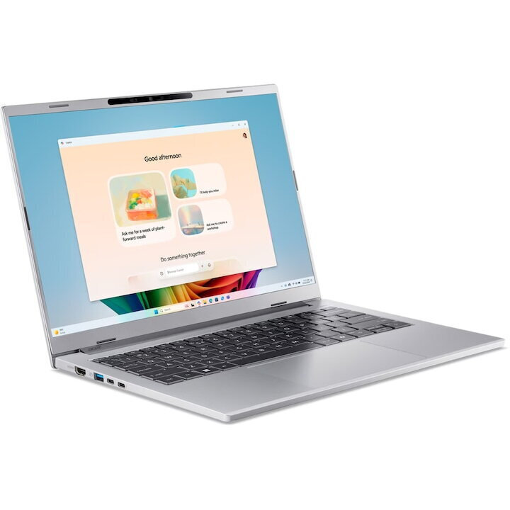 Acer Aspire 14 AI A14-53M-54TU -54TU 14" OLED FHD+ (Ultra 5-226V/16GB/512GB SSD/No OS) Pure Silver (International English Keyboard) view 4