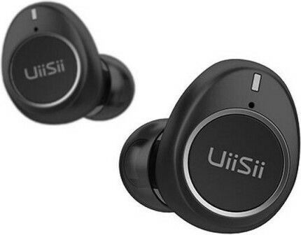 UiiSii TWS60 In-ear Bluetooth Handsfree Earphones with Sweat Resistance and Charging Case Black vue 4