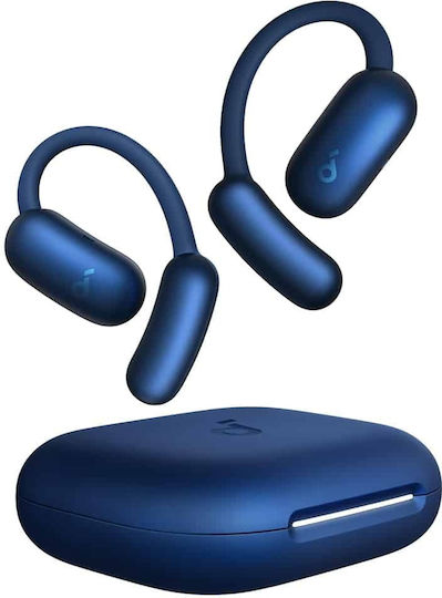 Soundcore by Anker AeroFit 2 Open Ear Bluetooth Handsfree Earphones with Sweat Resistance and Charging Case Blue vue 2