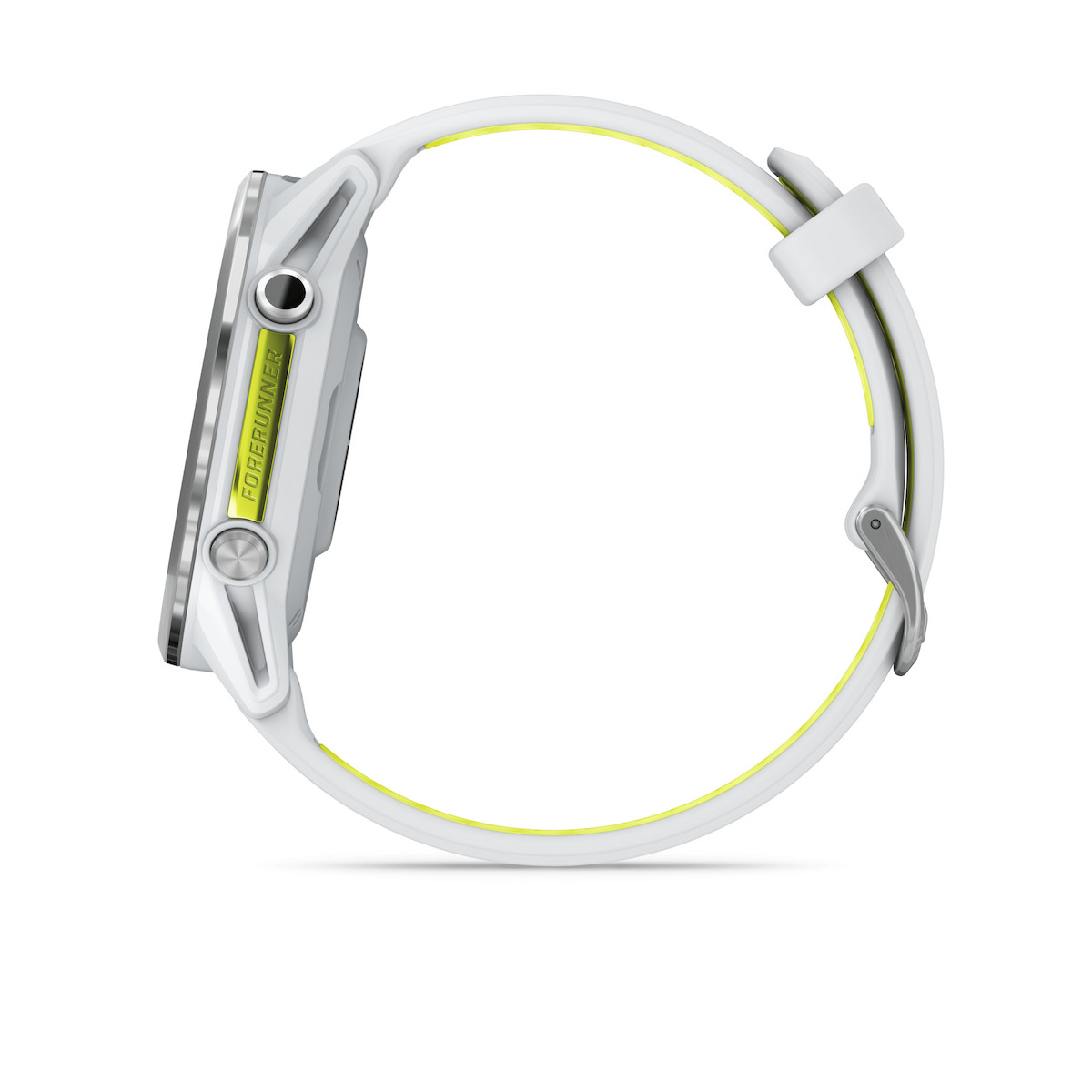 Garmin Forerunner 970 Titanium 47mm Waterproof Smartwatch with Heart Rate Monitor (Titanium with Whitestone and Translucent Amp Yellow) view 5