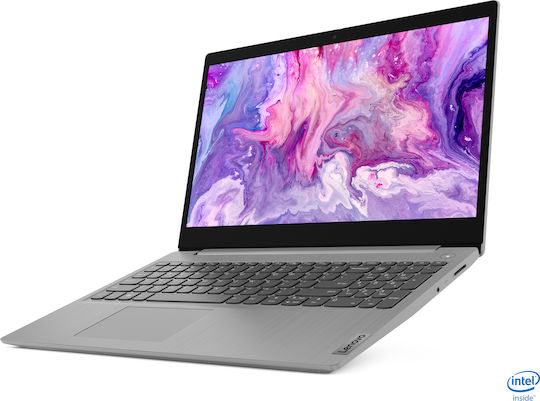 Lenovo IdeaPad 3 15IIL05 15.6" FHD (i3-1005G1/4GB/256GB SSD/W10 S) Platinum Grey (US Keyboard) view 7
